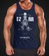 Herren Tank-Top Biker Motorrad Chopper Motiv Front Vintage Neverless®preview