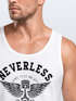 Herren Tank Top Biker Motorrad Motorblock Engine Flügel Wings Neverless®preview