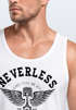 Herren Tank Top Biker Motorrad Motorblock Engine Flügel Wings Neverless®preview