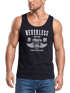 Herren Tank Top Biker Motorrad Motorblock Engine Flügel Wings Neverless®preview