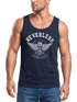 Herren Tank Top Biker Motorrad Motorblock Engine Flügel Wings Neverless®preview