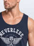 Herren Tank Top Biker Motorrad Motorblock Engine Flügel Wings Neverless®preview