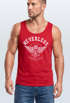 Herren Tank Top Biker Motorrad Motorblock Engine Flügel Wings Neverless®preview