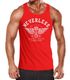 Herren Tank Top Biker Motorrad Motorblock Engine Flügel Wings Neverless®preview