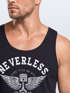 Herren Tank Top Biker Motorrad Motorblock Engine Flügel Wings Neverless®preview