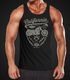 Herren Tank-Top Biker Motorrad Schriftzug California Full Tank Muskelshirt Muscle Shirt Neverless®preview