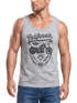 Herren Tank-Top Biker Motorrad Schriftzug California Full Tank Muskelshirt Muscle Shirt Neverless®preview