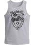 Herren Tank-Top Biker Motorrad Schriftzug California Full Tank Muskelshirt Muscle Shirt Neverless®preview