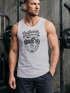 Herren Tank-Top Biker Motorrad Schriftzug California Full Tank Muskelshirt Muscle Shirt Neverless®preview