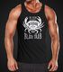 Herren Tank Top Black Crab Krabbe Krebs Neverless®preview