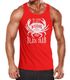 Herren Tank Top Black Crab Krabbe Krebs Neverless®preview