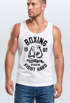 Herren Tank-Top boxen Boxing fight hard Brooklyn NYC Retro Motiv Sport Muskelshirt Muscle Shirt Neverless®preview