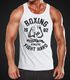 Herren Tank-Top boxen Boxing fight hard Brooklyn NYC Retro Motiv Sport Muskelshirt Muscle Shirt Neverless®preview