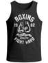 Herren Tank-Top boxen Boxing fight hard Brooklyn NYC Retro Motiv Sport Muskelshirt Muscle Shirt Neverless®preview