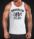 Herren Tank-Top Boxen Iron Mike Brooklyn Retro Design Muskelshirt Muscle Shirt Neverless®preview