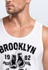 Herren Tank-Top Boxen Iron Mike Brooklyn Retro Design Muskelshirt Muscle Shirt Neverless®preview