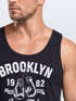 Herren Tank-Top Boxen Iron Mike Brooklyn Retro Design Muskelshirt Muscle Shirt Neverless®preview