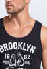 Herren Tank-Top Boxen Iron Mike Brooklyn Retro Design Muskelshirt Muscle Shirt Neverless®preview