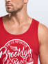 Herren Tank Top Brooklyn Race Motorcycle Vintage Watercolor Neverless®preview