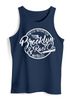 Herren Tank Top Brooklyn Race Motorcycle Vintage Watercolor Neverless®preview