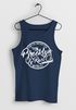 Herren Tank Top Brooklyn Race Motorcycle Vintage Watercolor Neverless®preview