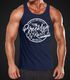 Herren Tank Top Brooklyn Race Motorcycle Vintage Watercolor Neverless®preview