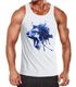 Herren Tank-Top Brülender Löwe Screaming Lion Muskelshirt Muscle Shirt Neverless®preview