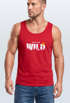 Herren Tank-Top Brustprint Bedruckt Into the Wild Schriftzug Outdoor Sommer Fashion Muskelshirt Neverless®preview