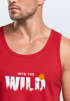 Herren Tank-Top Brustprint Bedruckt Into the Wild Schriftzug Outdoor Sommer Fashion Muskelshirt Neverless®preview
