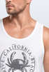 Herren Tank-Top California Beach Crab Krabbe Krebs Ocean Drive Muskelshirt Muscle Shirt Neverless®preview