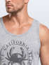 Herren Tank-Top California Beach Crab Krabbe Krebs Ocean Drive Muskelshirt Muscle Shirt Neverless®preview