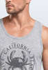 Herren Tank-Top California Beach Crab Krabbe Krebs Ocean Drive Muskelshirt Muscle Shirt Neverless®preview