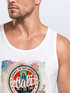 Herren Tank Top California Beach Sunset Palmen Los Angeles Retro Neverless®preview
