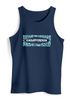 Herren Tank-Top California Brustprint Schrift Aufdruck Sommer Printshirt Fashion Sommer Muskelshirt Neverless®preview