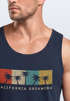 Herren Tank Top California Dreaming Summer Party Palmen Palms Retro Neverless®preview