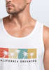 Herren Tank Top California Dreaming Summer Party Palmen Palms Retro Neverless®preview
