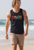 Herren Tank Top California Dreaming Summer Party Palmen Palms Retro Neverless®preview