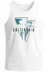Herren Tank-Top  California Los Angeles Surfing Motiv Sommer Fashion USA Streetstyle Print Aufdruck Muskelshirt Neverless®preview