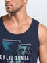 Herren Tank-Top  California Los Angeles Surfing Motiv Sommer Fashion USA Streetstyle Print Aufdruck Muskelshirt Neverless®preview