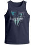 Herren Tank-Top  California Los Angeles Surfing Motiv Sommer Fashion USA Streetstyle Print Aufdruck Muskelshirt Neverless®preview