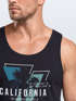 Herren Tank-Top  California Los Angeles Surfing Motiv Sommer Fashion USA Streetstyle Print Aufdruck Muskelshirt Neverless®preview