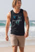 Herren Tank-Top  California Los Angeles Surfing Motiv Sommer Fashion USA Streetstyle Print Aufdruck Muskelshirt Neverless®preview