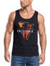 Herren Tank-Top  California Los Angeles Surfing Motiv Sommer Fashion USA Streetstyle Print Aufdruck Muskelshirt Neverless®preview
