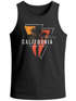 Herren Tank-Top  California Los Angeles Surfing Motiv Sommer Fashion USA Streetstyle Print Aufdruck Muskelshirt Neverless®preview