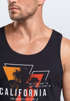Herren Tank-Top  California Los Angeles Surfing Motiv Sommer Fashion USA Streetstyle Print Aufdruck Muskelshirt Neverless®preview