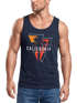 Herren Tank-Top  California Los Angeles Surfing Motiv Sommer Fashion USA Streetstyle Print Aufdruck Muskelshirt Neverless®preview
