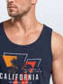 Herren Tank-Top  California Los Angeles Surfing Motiv Sommer Fashion USA Streetstyle Print Aufdruck Muskelshirt Neverless®preview