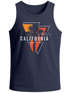 Herren Tank-Top  California Los Angeles Surfing Motiv Sommer Fashion USA Streetstyle Print Aufdruck Muskelshirt Neverless®preview