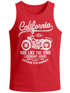 Herren Tank-Top California Motorbike Muskelshirt Muscle Shirt Neverless®preview
