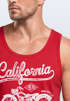 Herren Tank-Top California Motorbike Muskelshirt Muscle Shirt Neverless®preview